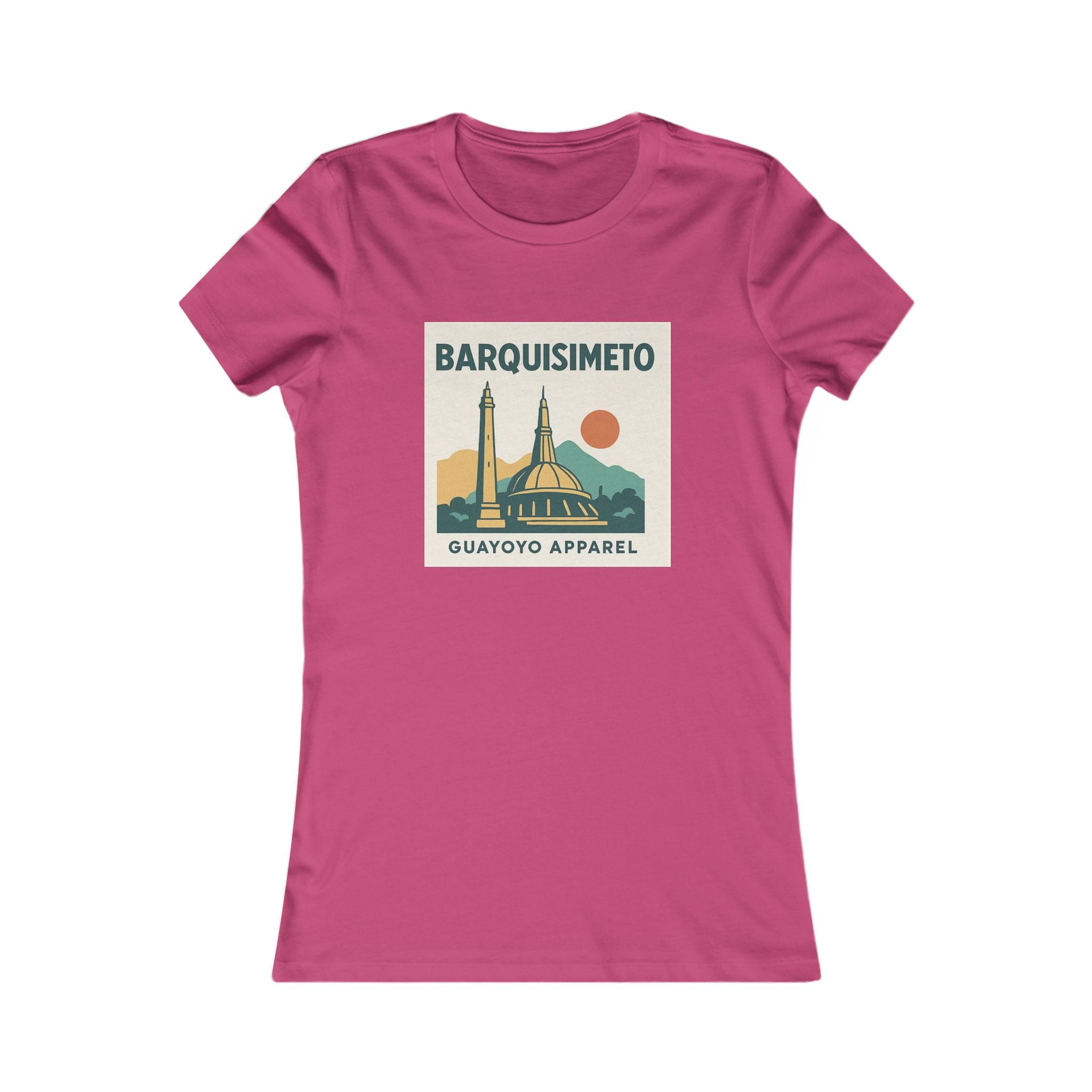 Barquisimeto Retro Skyline Women's Tee — Guayoyo Apparel