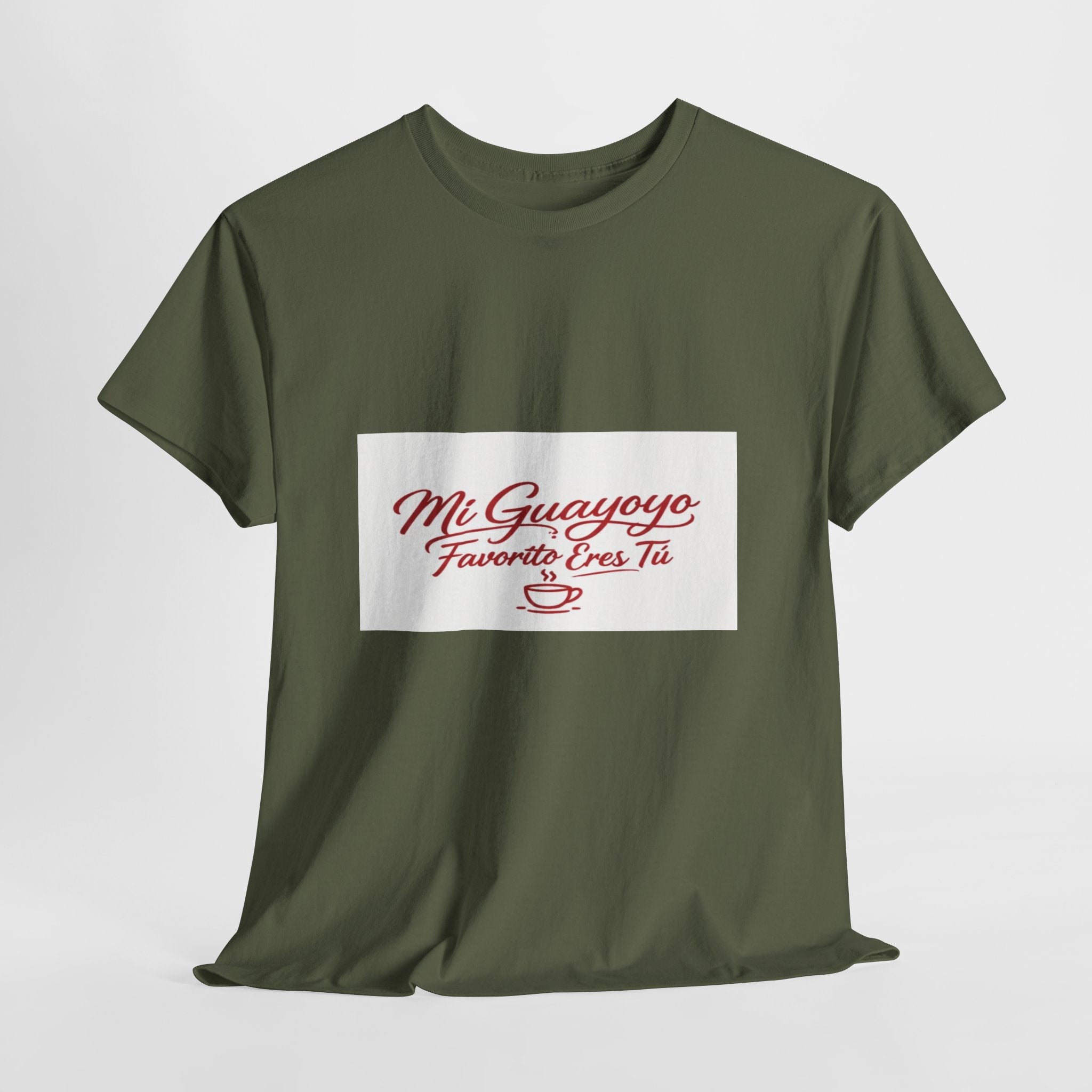 Mi Guayoyo Tee - "Mi Guayoyo, Tu Favorito Eres Tú" Coffee Lover Shirt