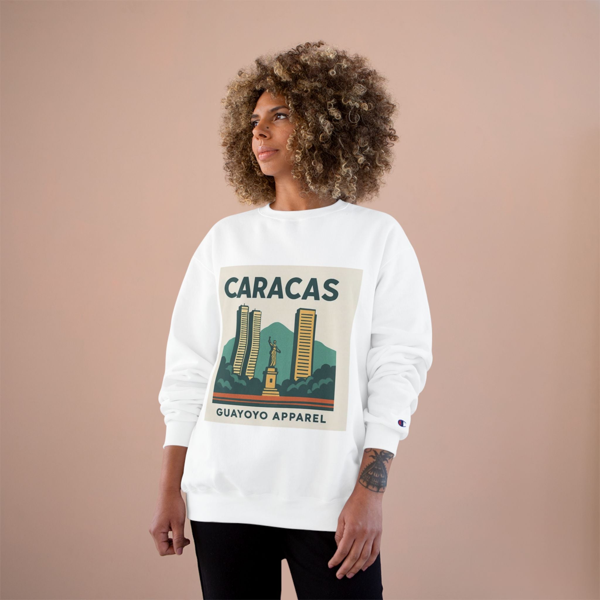 Caracas Vintage Sweatshirt — Guayoyo Apparel Cityscape