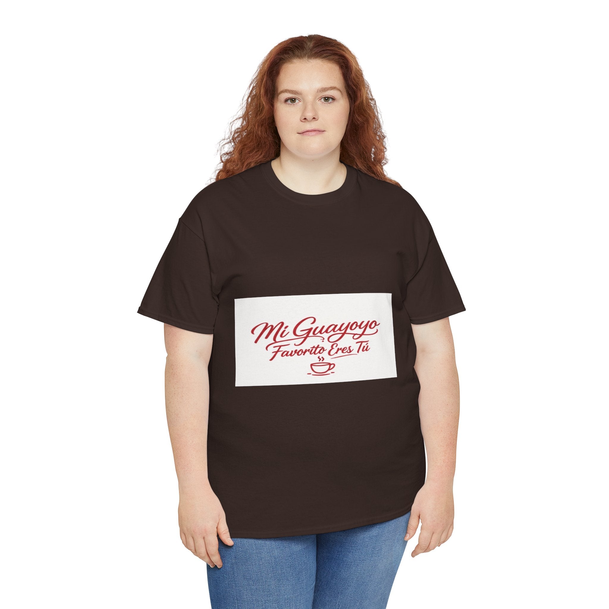 Mi Guayoyo Tee - "Mi Guayoyo, Tu Favorito Eres Tú" Coffee Lover Shirt