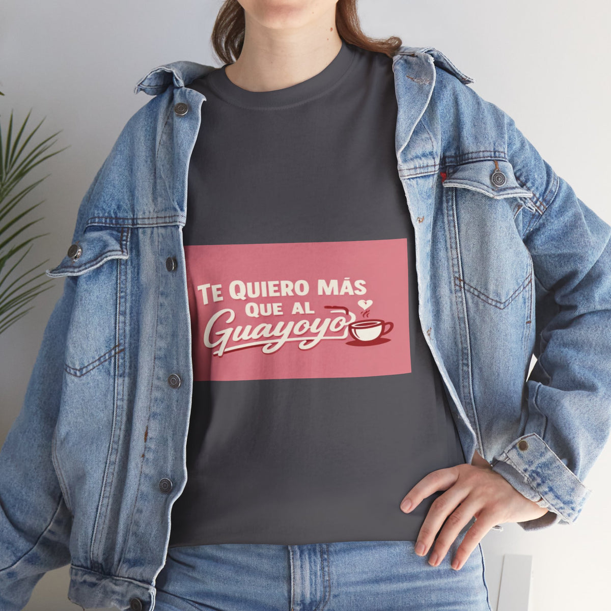 Te Quiero Más Que Al Guayoyo T-Shirt — Spanish Coffee Lover Tee