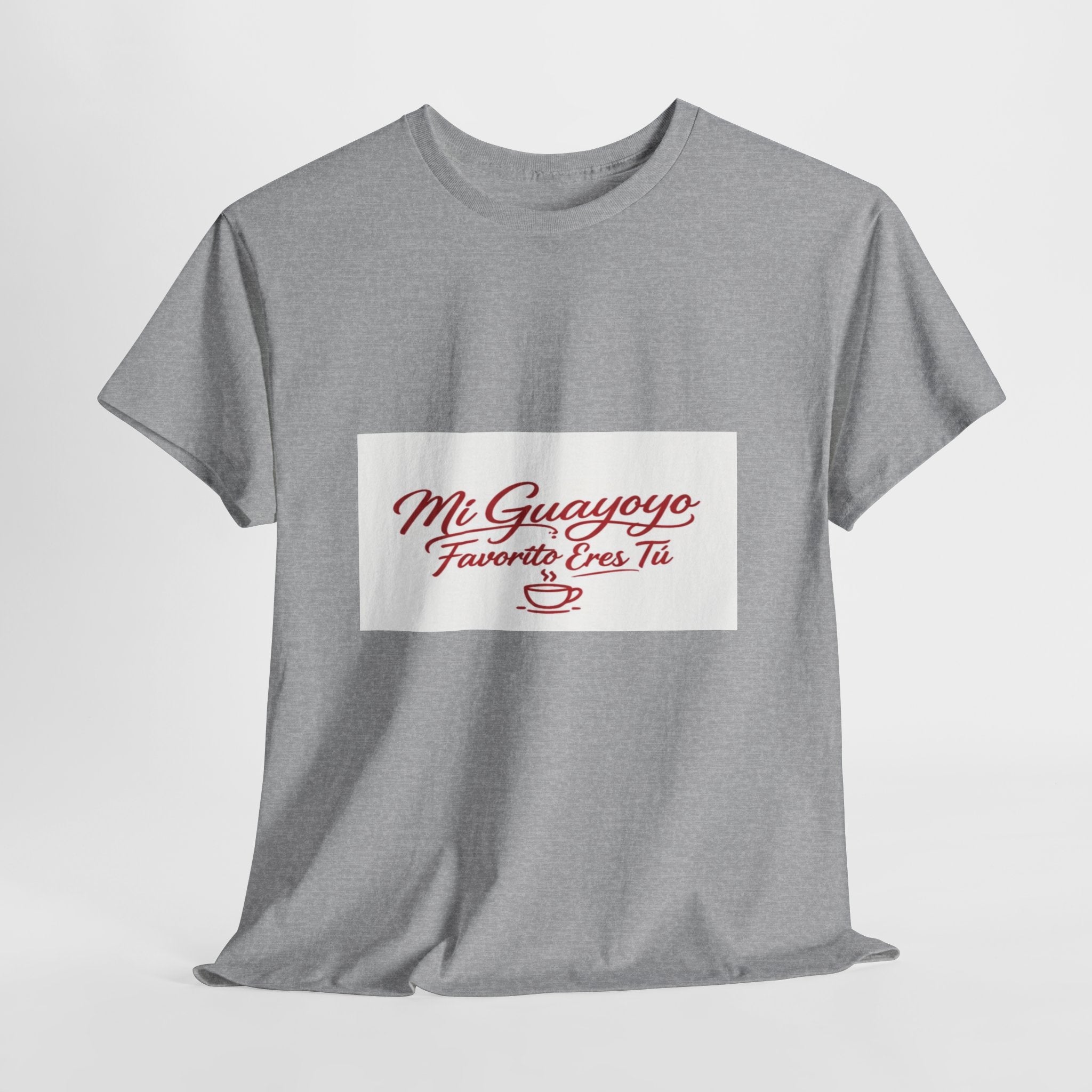 Mi Guayoyo Tee - "Mi Guayoyo, Tu Favorito Eres Tú" Coffee Lover Shirt