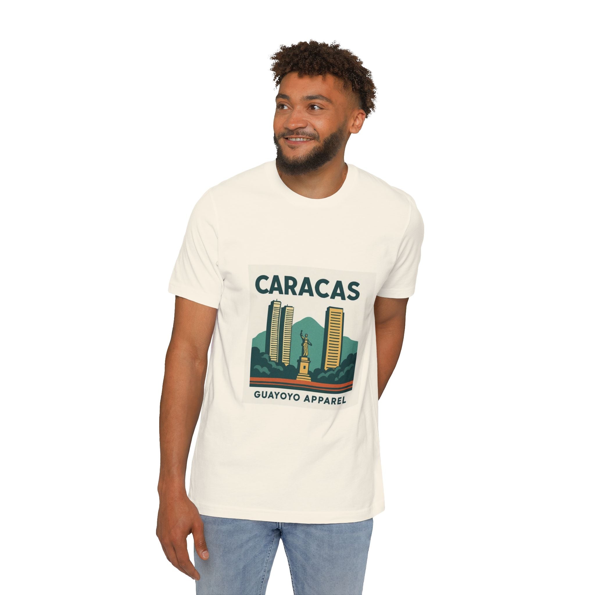 Caracas Retro Skyline T-Shirt — Vintage Cityscape Tee