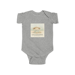 Baby Bodysuit — Cute Cartoon Sheep with 'GUAJOY0' Vintage Nursery Graphic