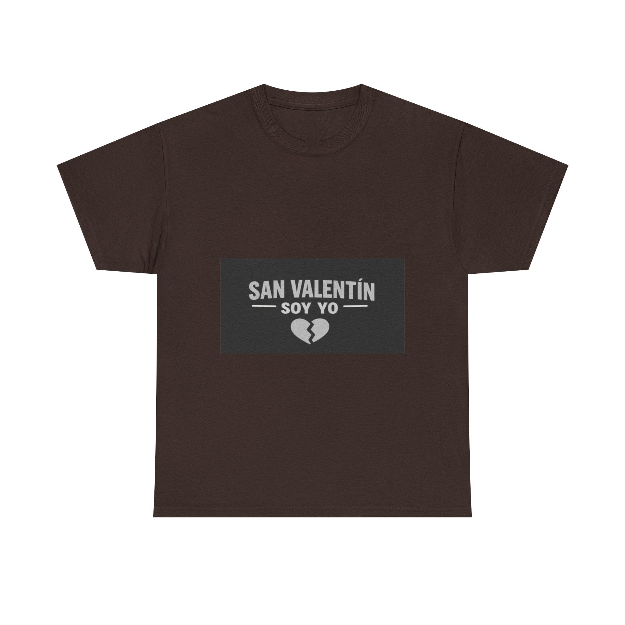 Valentine Soy Yo T-Shirt — "San Valentín Soy Yo" Broken Heart Tee