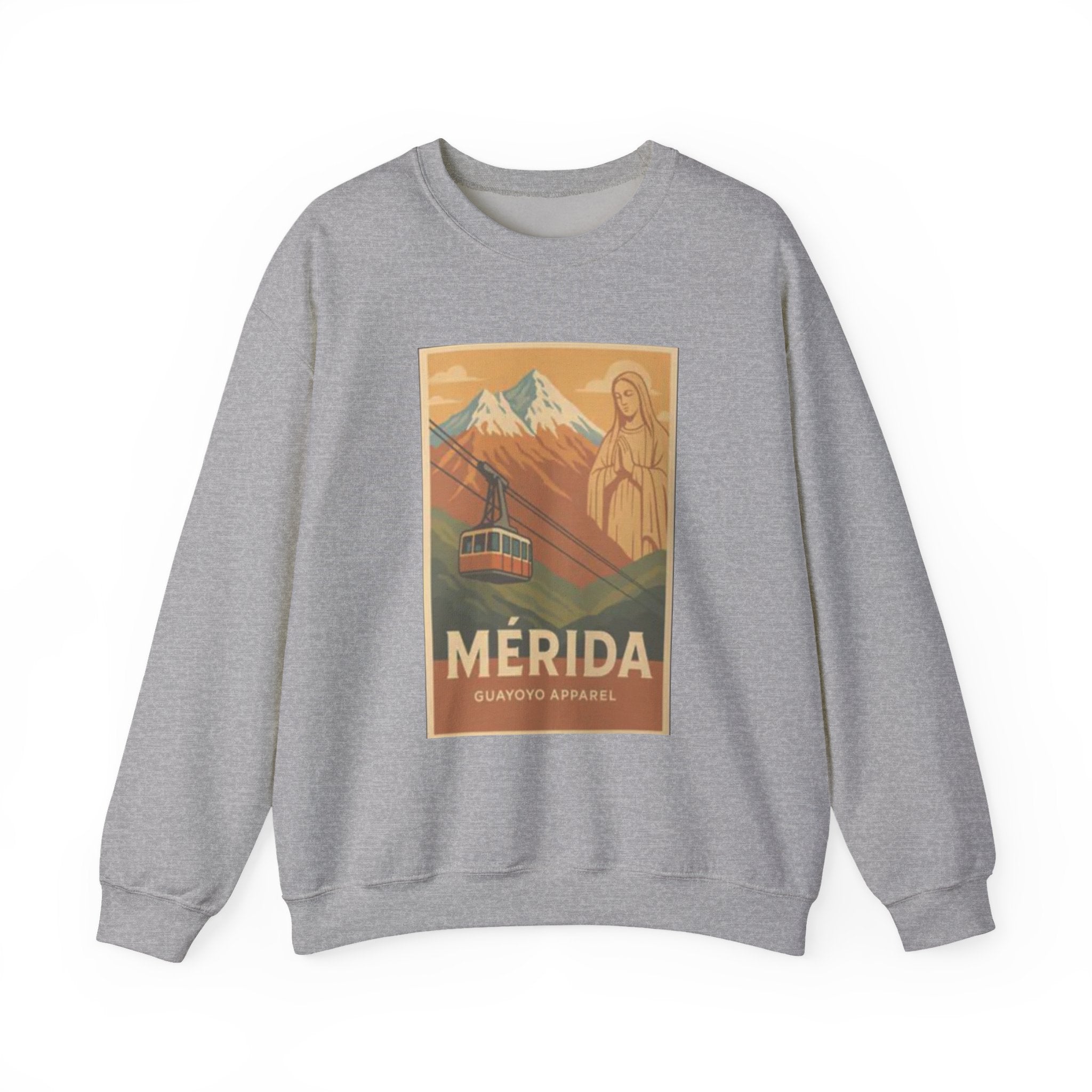 Mérida Cable Car Vintage Poster Sweatshirt