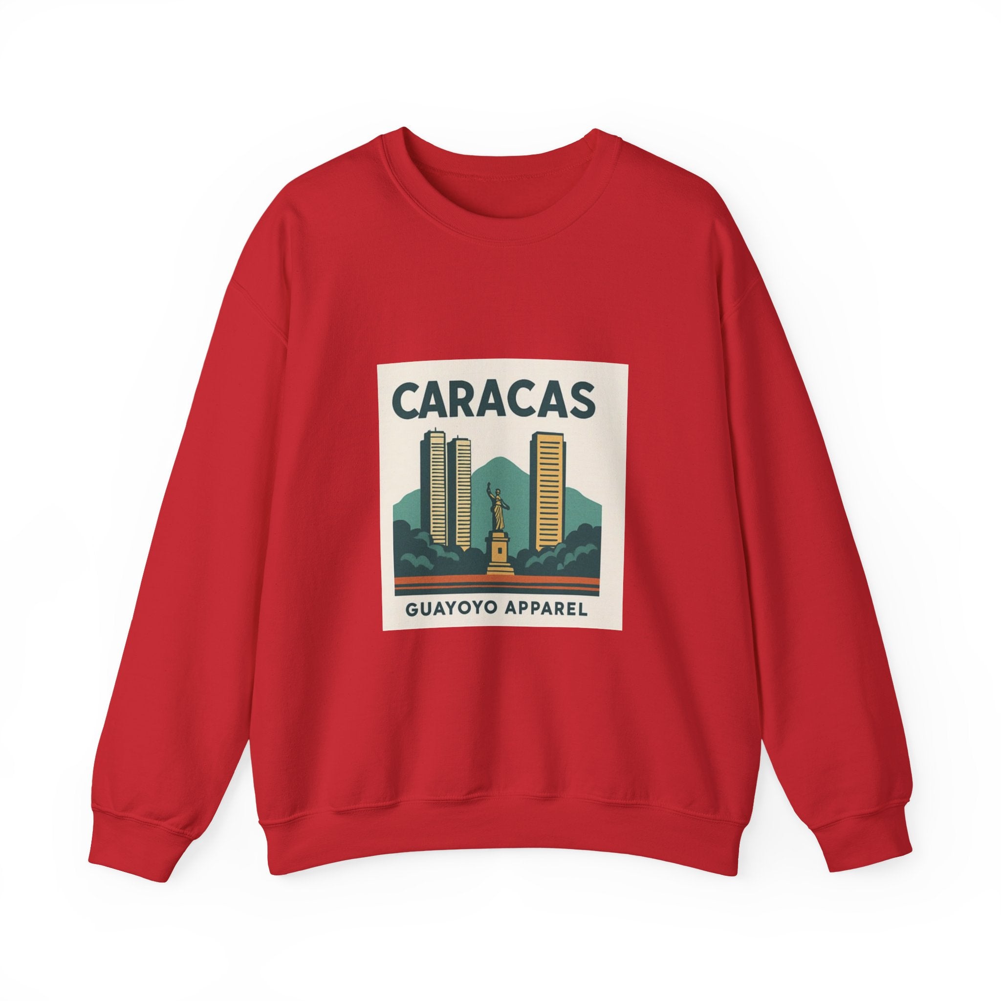 Caracas Vintage Skyline Sweatshirt — Guayoyo Apparel Crewneck