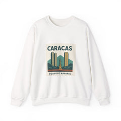 Caracas Vintage Skyline Sweatshirt — Guayoyo Apparel Crewneck