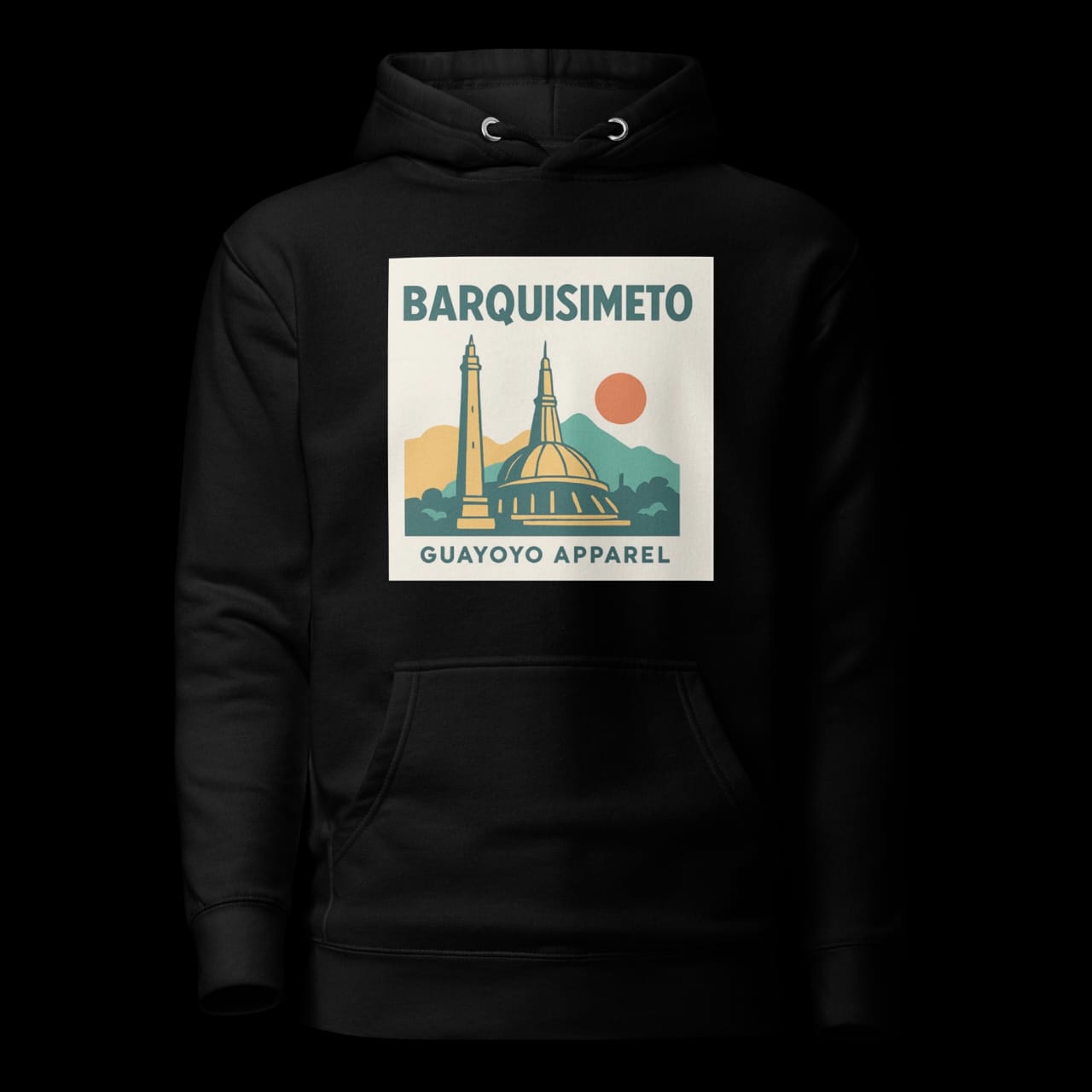 Barquisimeto Landmark Hoodie – Guayoyo Apparel