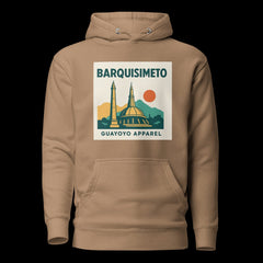 Barquisimeto Landmark Hoodie – Guayoyo Apparel Brown