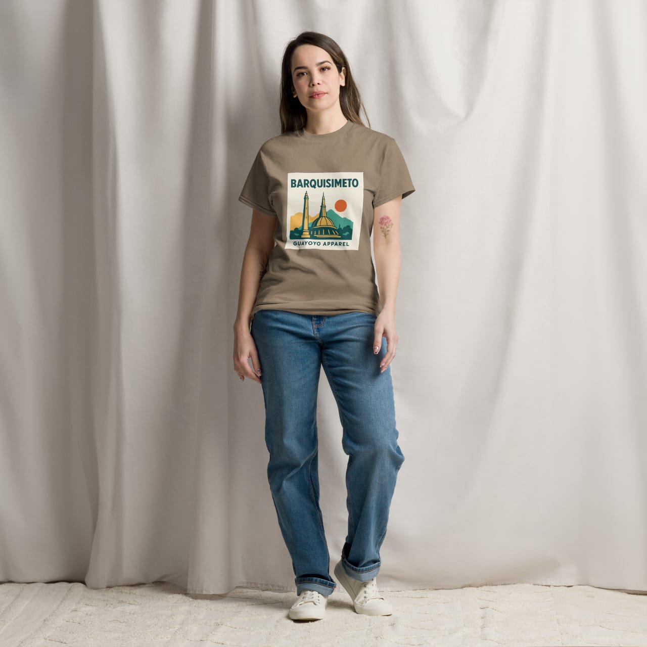 Barquisimeto Landmark Shirt – Guayoyo Apparel  Brown