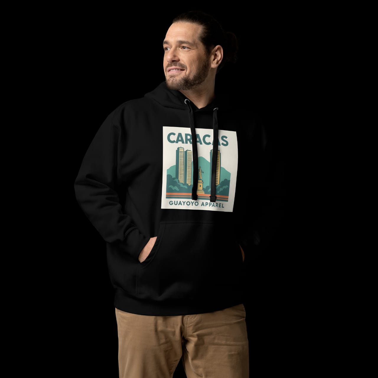 Caracas Skyline Hoodie – Guayoyo Apparel