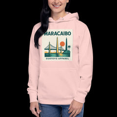 Maracaibo Skyline Hoodie – Guayoyo Apparel Pink