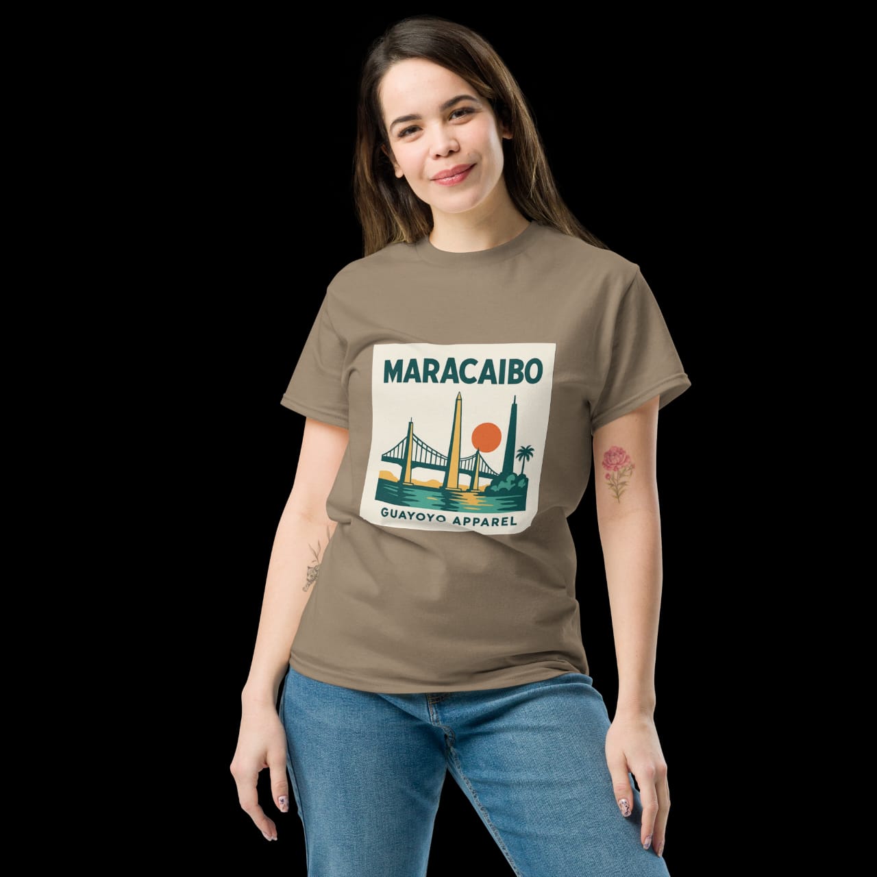 Maracaibo Skyline Shirt – Guayoyo Apparel  Beige
