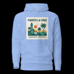 Puerto La Cruz Hoodie – Guayoyo Apparel Sky Blue