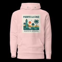Puerto La Cruz Hoodie – Guayoyo Apparel Pink