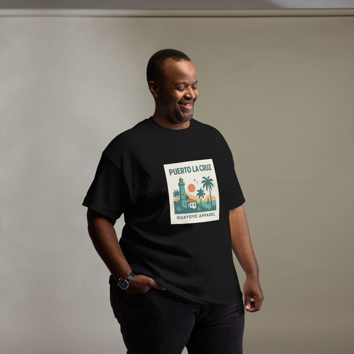 Puerto La Cruz Shirt – Guayoyo Apparel Black