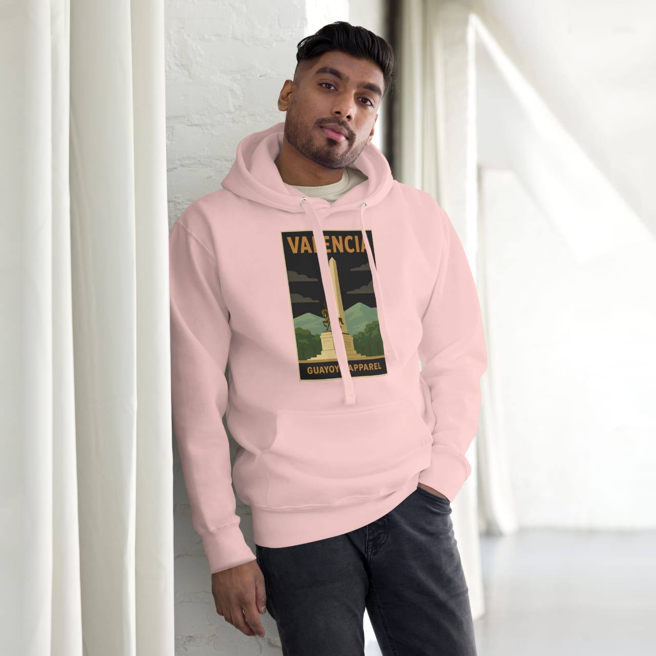 Valencia Hoodie – Guayoyo Apparel Pink