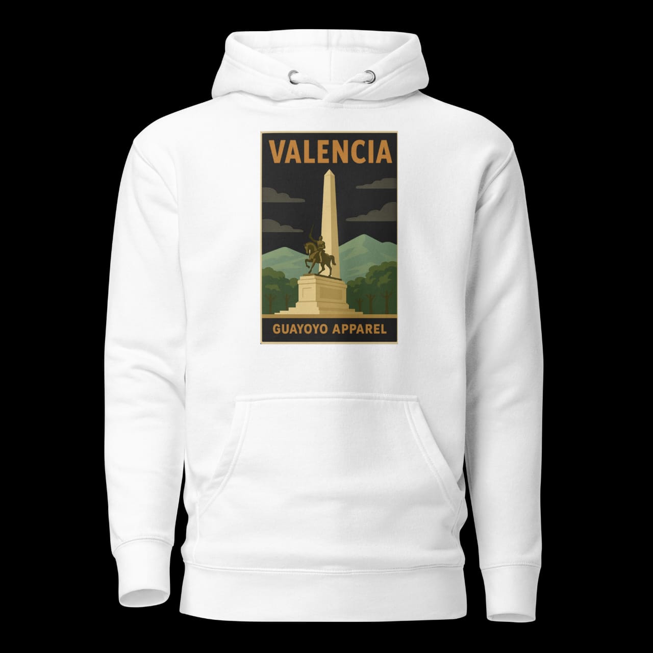 Valencia Hoodie – Guayoyo Apparel White
