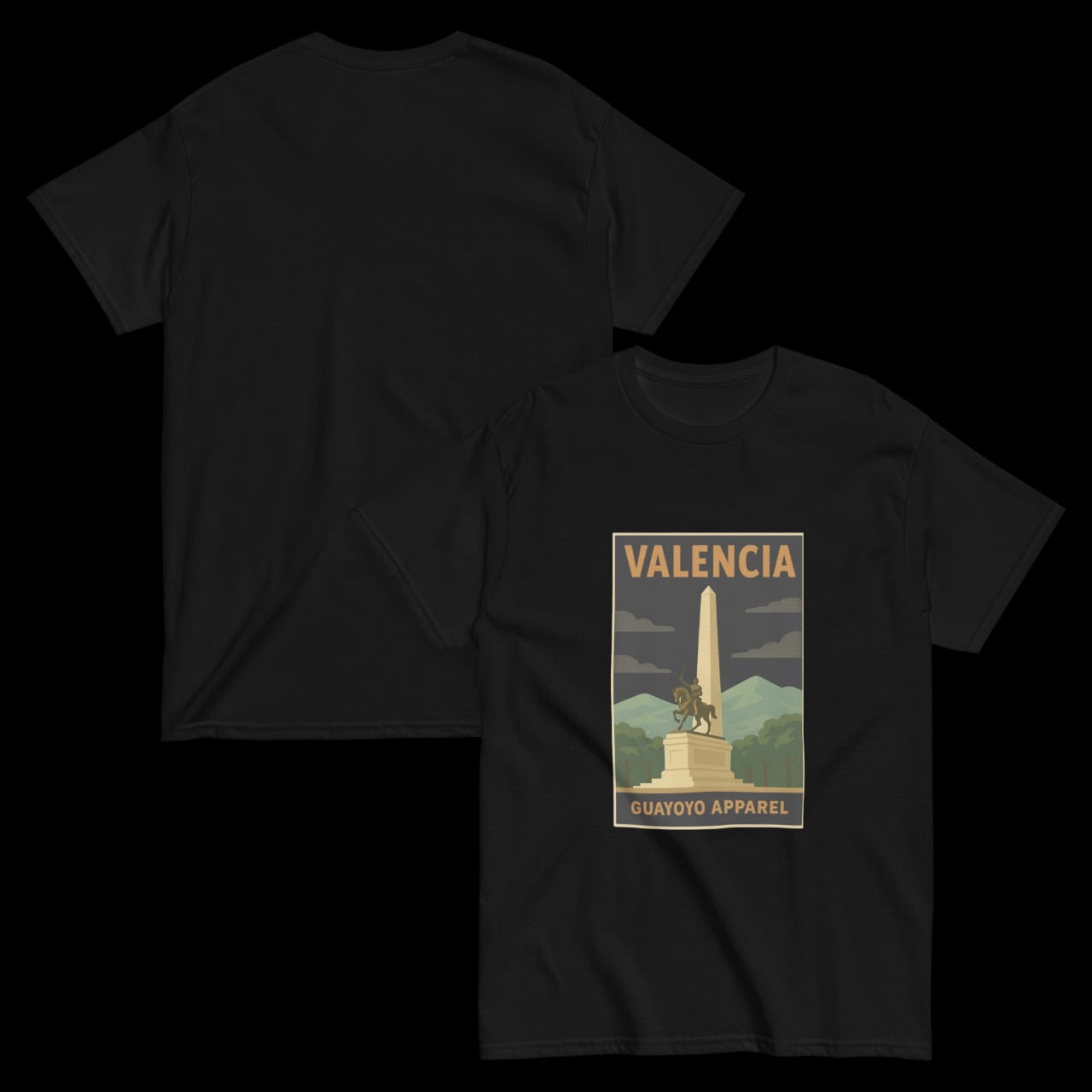 Valencia Shirt – Guayoyo Apparel Black